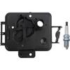 595663 Air Filter Base,595660 Air Cleaner Cover & 799579 Air Cleaner Foam Filter Replacement for 450E 500E 550E 550Ex Engine Lawn Mower