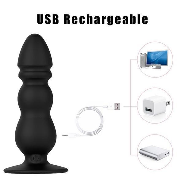 Wireless Remote Control Anal Vibrator for Women Men Prostate Massager Sex Toys