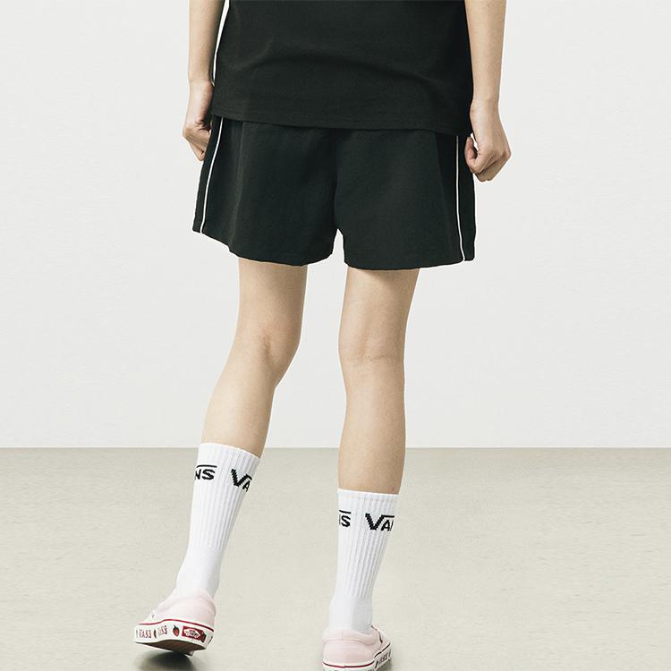Vans Retro Patchwork Woven Sports Shorts Women shorts Black VN0A5DTRBLK