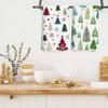1pc/2pc/4pc/pack Christmas Scrub Sponge Creative Kitchen Dish Cloth Festive Cleaning Decor for Home & Table Kitchen Dish Towel Xmas Cleaning Supplies