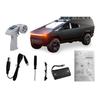 Pickup Truck Model, 2.4GHz Alloy Remote Control Camping Car with Lights, Vehicles Toys for Kids Boys