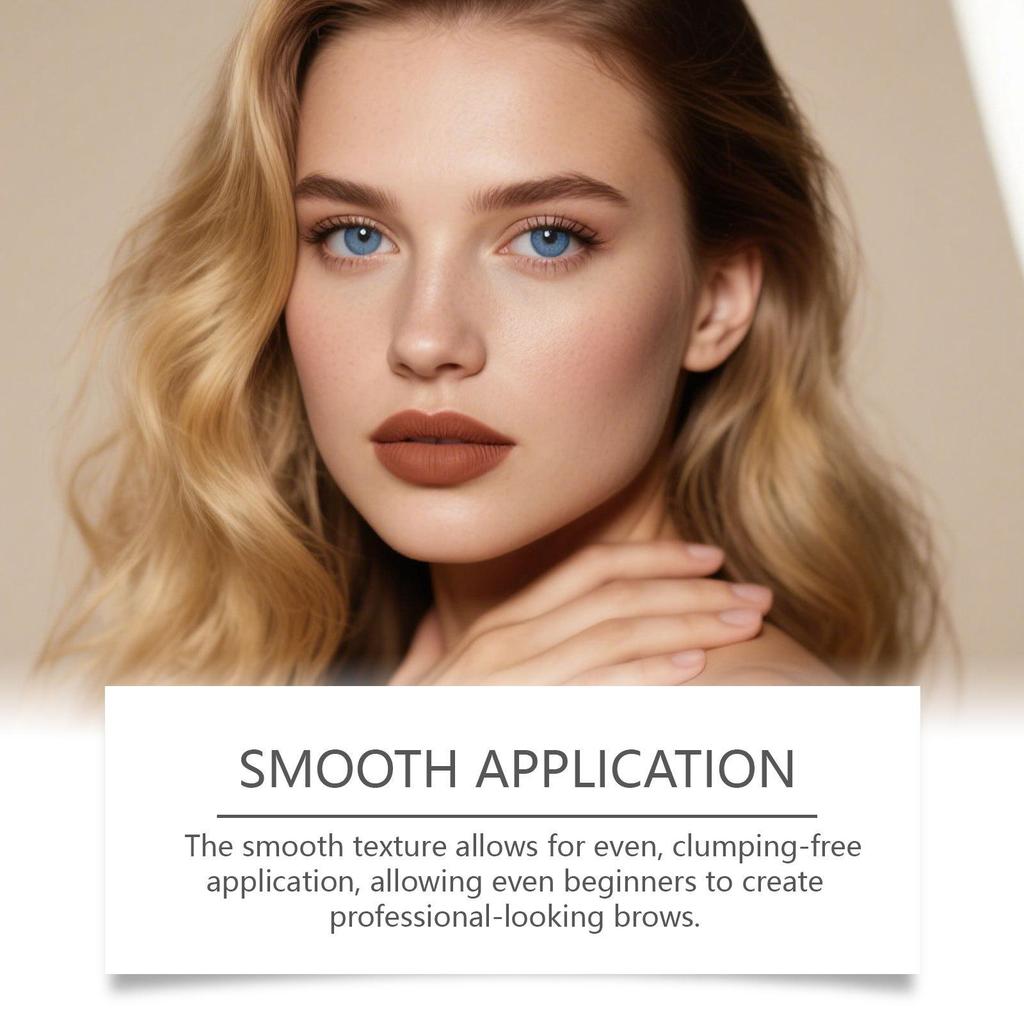 Zephoco Dark Brown Color-Changing Dual-Ended Eyebrow Pencil for Smooth, Three-Dimensional Brows