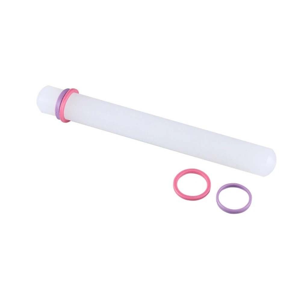 With Anti-slip Band Biscuit Rolling Pin PP Plastic Rolling Pin Dough Roller Fondant  Baking Tool