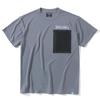 Basketball T-Shirt with Hologram Pocket, Mist Gray, Size XL, SMT23022