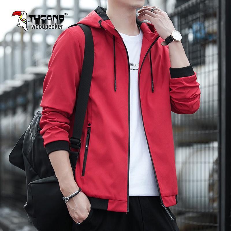 

TUCANO Men s 2025 Autumn/Winter Outdoor Windbreaker Jacket 4XL