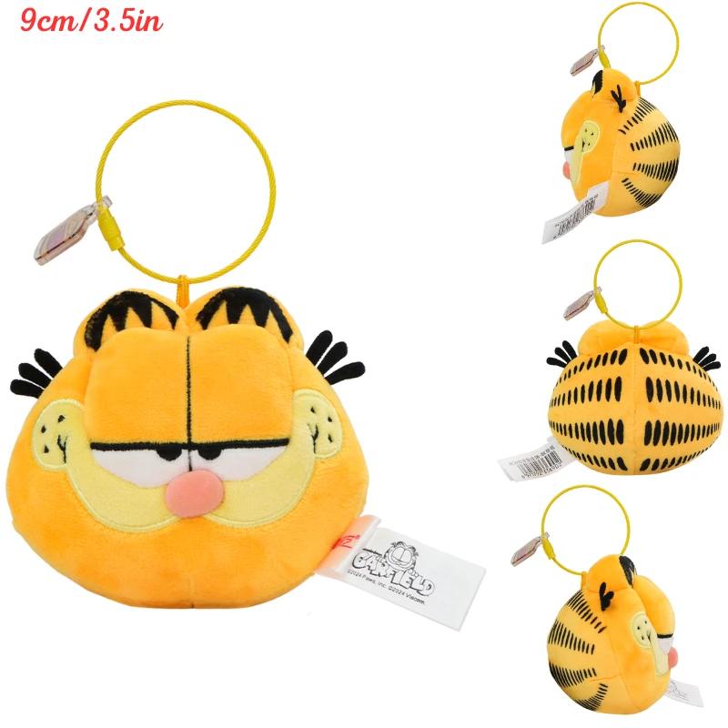 GARFIELD Peluche Famiglia Portachiavi Carino Anime Gatto Garfield Odie Animali di Peluche Divertenti Bambola Peluche Ciondoli Regali Bambino