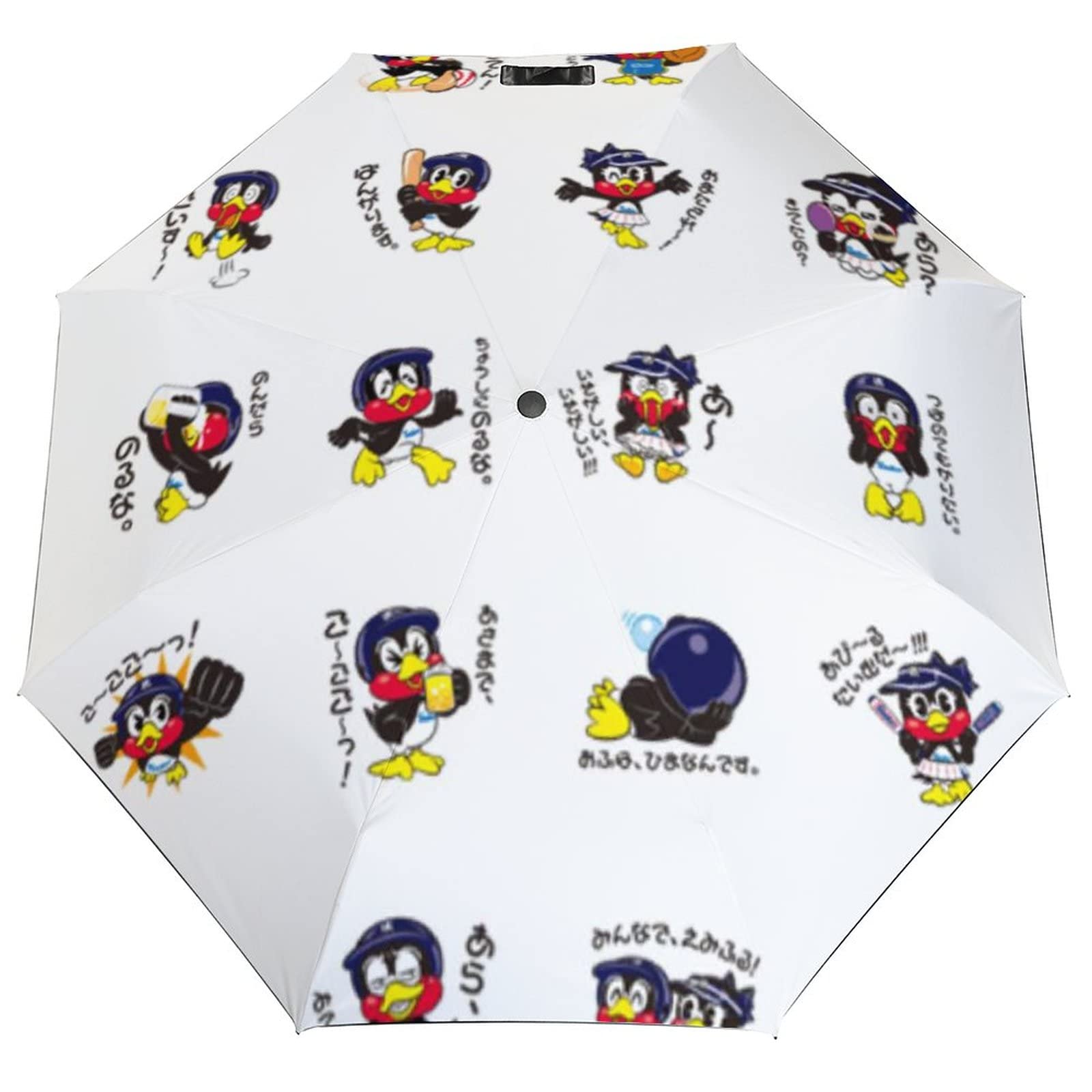 

Токио Якулт Суоллоуз Цуба Куро Складной зонт от солнца и дождя с чехлом Ультрафиолетовая защита для мужчин и женщин Зонт, Чехол, Водоотталкивающий, Защита,