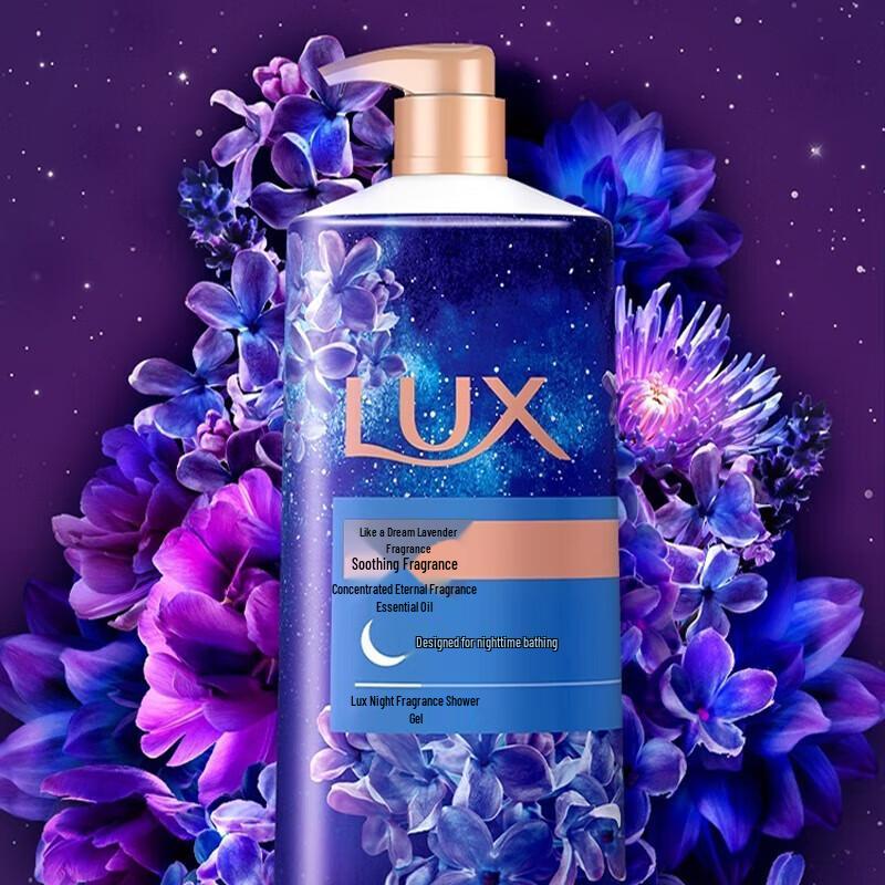 LUX Dreamy Lavender & Freesia Moisturizing Shower Gel Set (12 Packs)