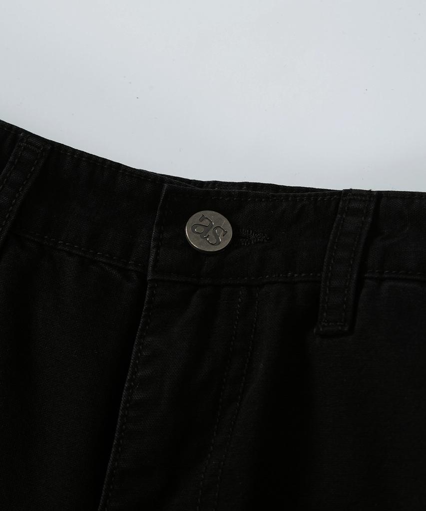 Aejeuon Nell Parachute Pants / Black