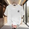Men Loose Casual Short Sleeve Cartoon Anime Printed Street T Shirt