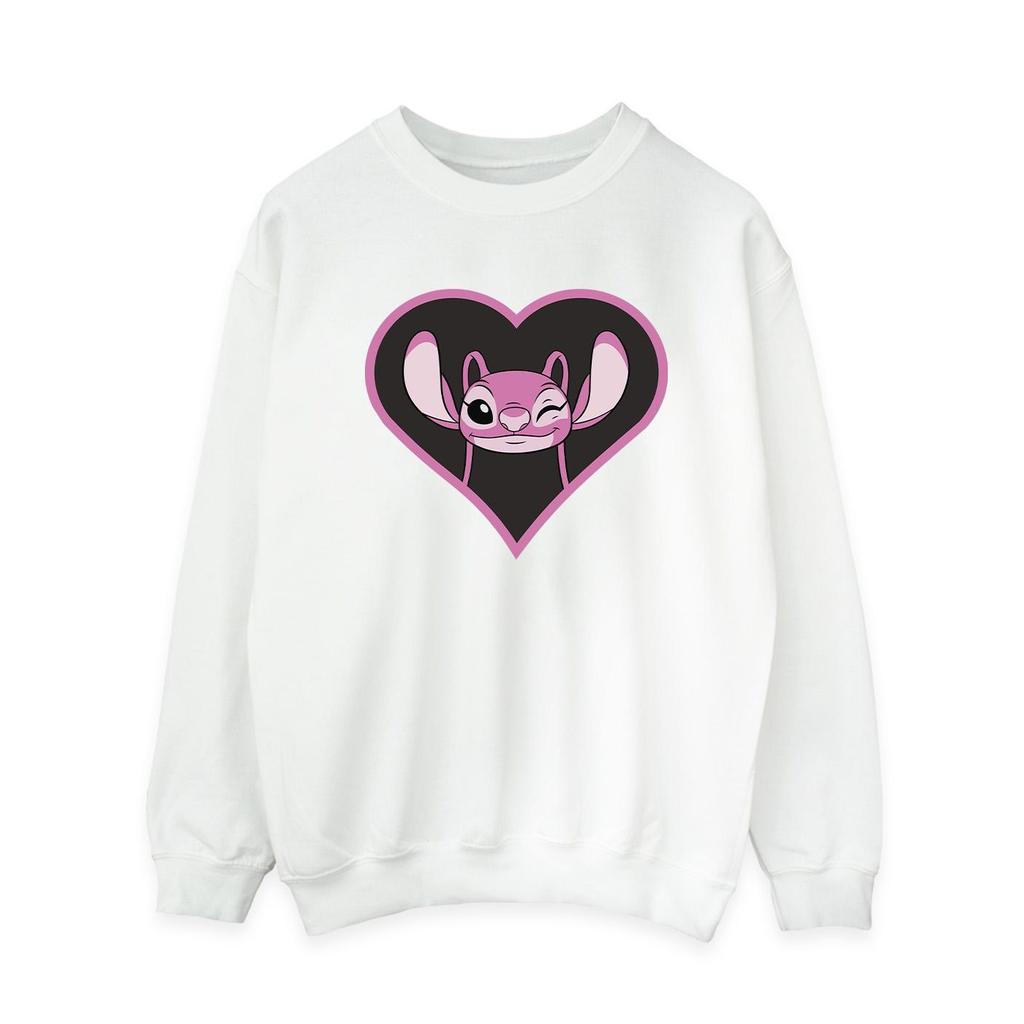 Lilo & Stitch Womens/Ladies Angel Heart Sweatshirt