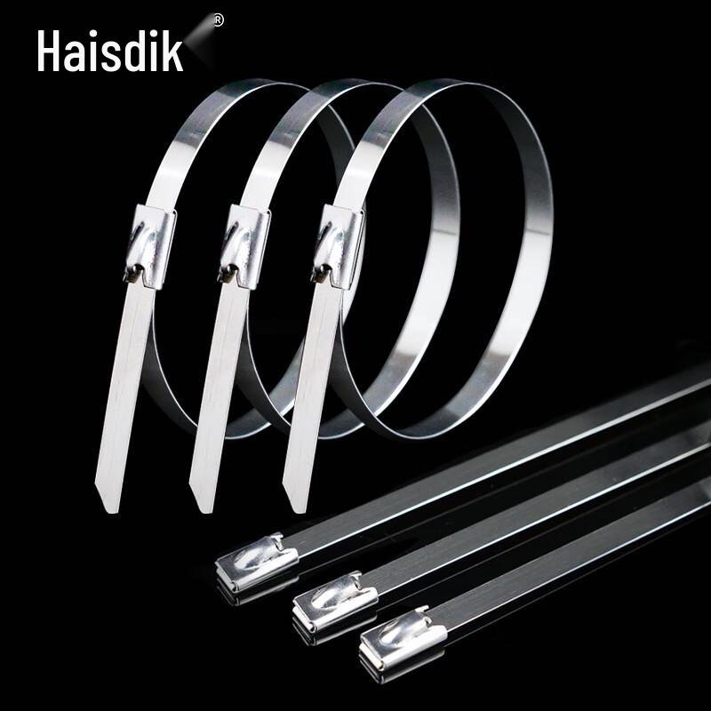 Haise Dike HKL-173 304 Stainless Steel Self-Locking Cable Ties