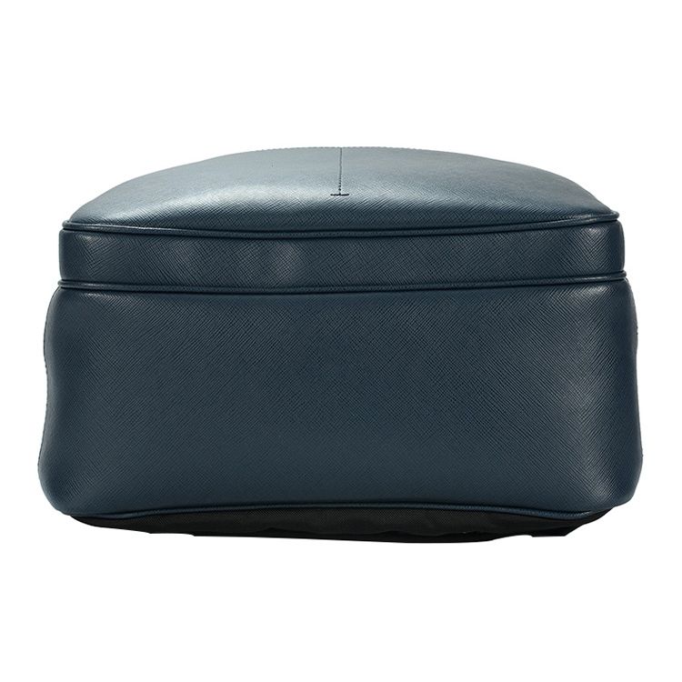Montblanc Kožený batoh série Artisan Střední Pánský batoh Tmavě modrý 128547