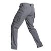 Men Straight Fit Multi Pocket Cargo Pants Durable Cotton Fabric Suitable For Outdoor Work Casual Wear