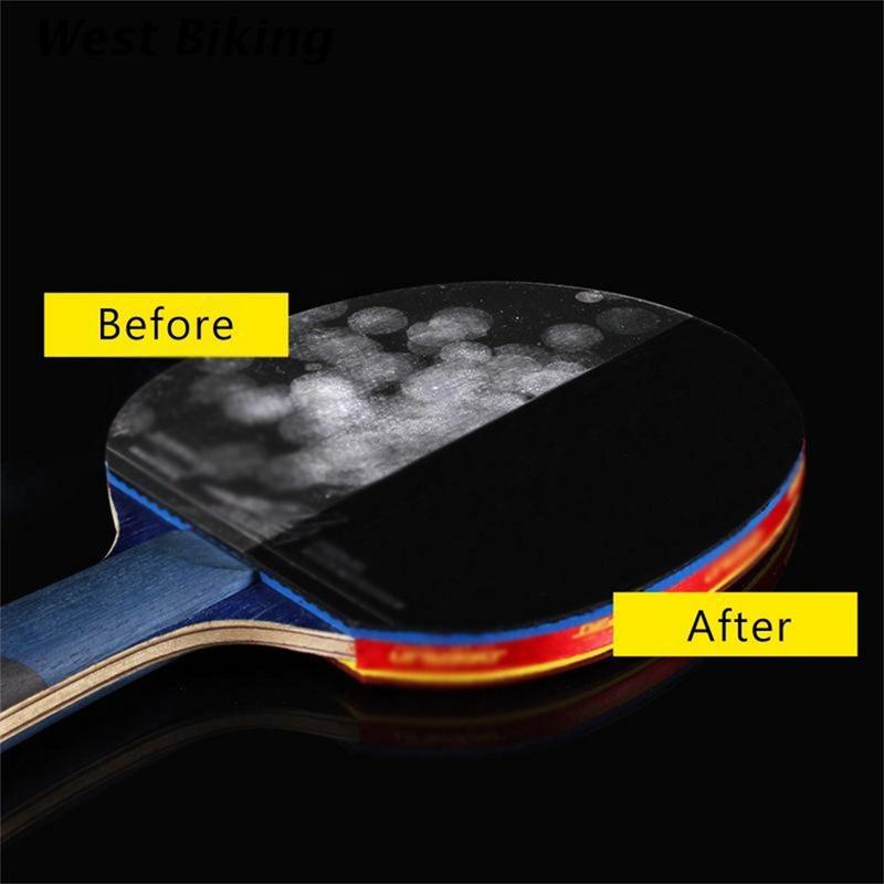 60ml/Bottle Table Tennis Racket Cleaning Kit Tennis Bat Rubber Cleaner Pingpong Tackifier Rubber Racket Spray Agent Anti-static