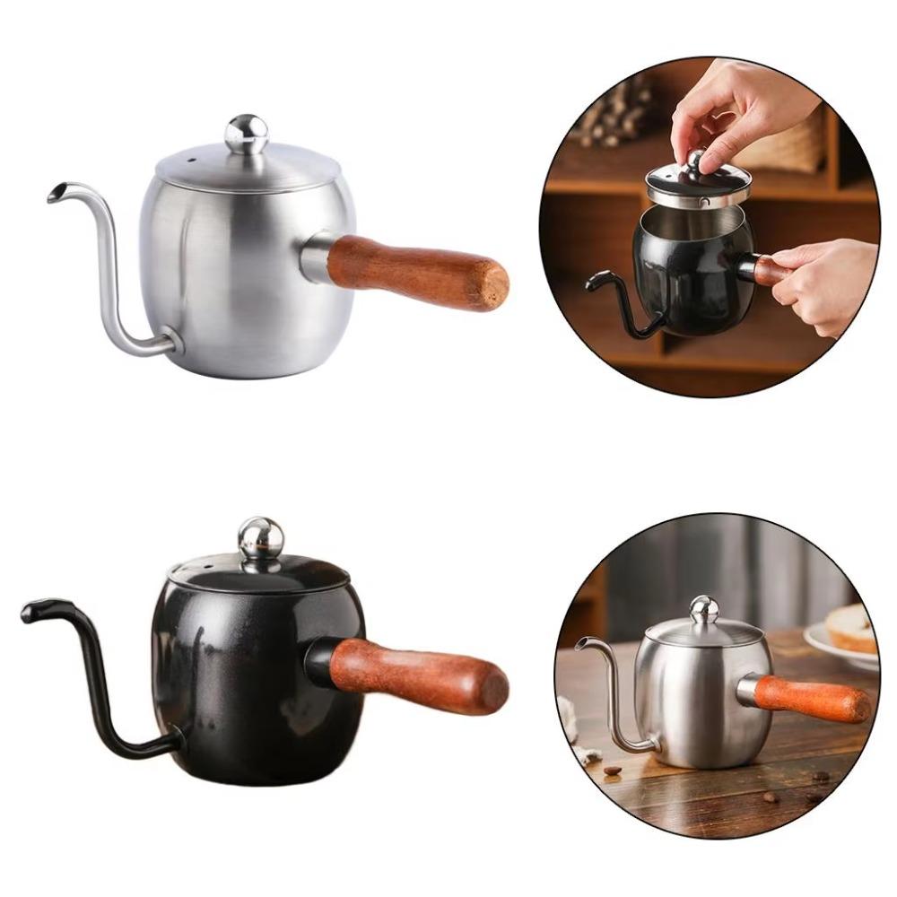 304 Stainless Steel Coffee Pot 500ML Gooseneck Kettle New Coffee Kettle Kitchen Accessories