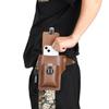 Outdoor Convenient Worksite Mobile Phone Bag Wearable Belt Waist Bag Large Capacity Multi-Functional Key Cigarette Storage Bag