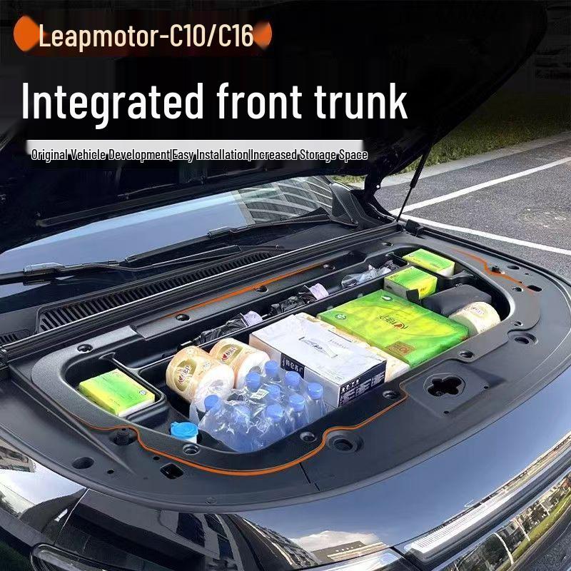 Verbesserte Aufbewahrungsbox für den vorderen Kofferraum für die Elektromodelle Leapmotor C10/C16