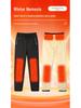 Unisex Electric Heating Pants - Plush Lined, Thick, Cold-Proof, Casual, with Cross-Border Charging.