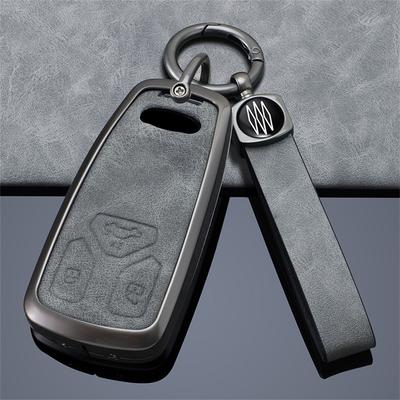 Car Key Case Cover Key Bag for A1 A3 8v A4 B9 A5 A6 C7 Q3 Q5 Q7 Tt Holder Shell Auto Keychain Protect Set Accessories