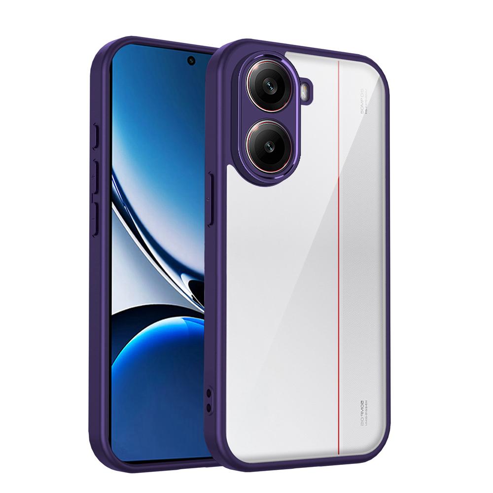 KEYSION Transparent Case for Xiaomi POCO X8 Pro Max Soft Silicone+PC HD Clear Simple Shockproof Phone Back Cover for POCO X8 Pro