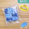 Compatible With Large Particle Building Block Basic Parts 4 Holes 8 Holes Thick Brick 8 Holes Thin Sheet Building Block Wall Assembly Accessories Bag