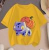 2026 Summer Pikachu 2D Cartoon Print Short Sleeve Tops Teen Casual Fashion Tees Hot Sale