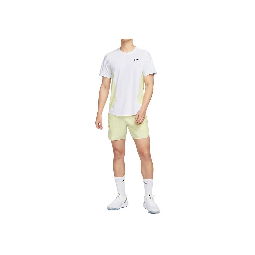 Nike Court Slam Dri-Fit Comfortable Fashion Versatile Casual Solid Color Brand Logo Short Sleeve T-Shirt Men Tops FZ6858-100