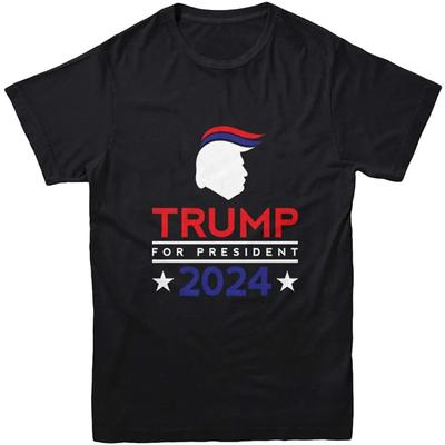 Trump for President 2024 -   T-Shirt. Premium Cotton Short Sleeve O-Neck Mens T Shirt New S-3XL