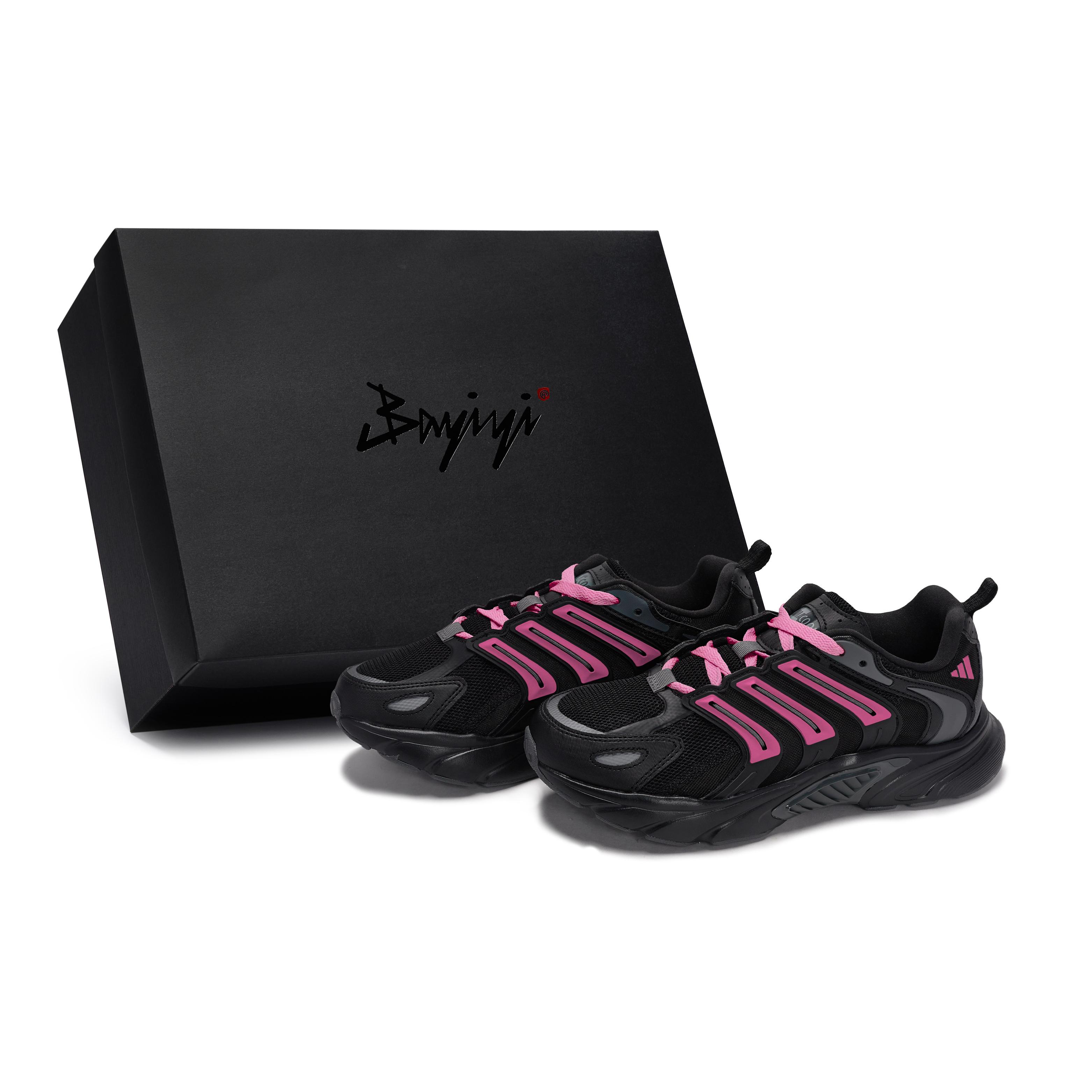 

Adidas CLIMACOOL BOUNCE Slip Resistant Abrasion Resistant Low top Running Shoes Unisex Black Rose Red IF6730(Team80-S-BOX) 42