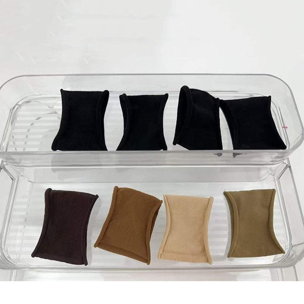 

Набор из 4 высокоэластичных резинок для волос, эластичное украшение для волос Black set