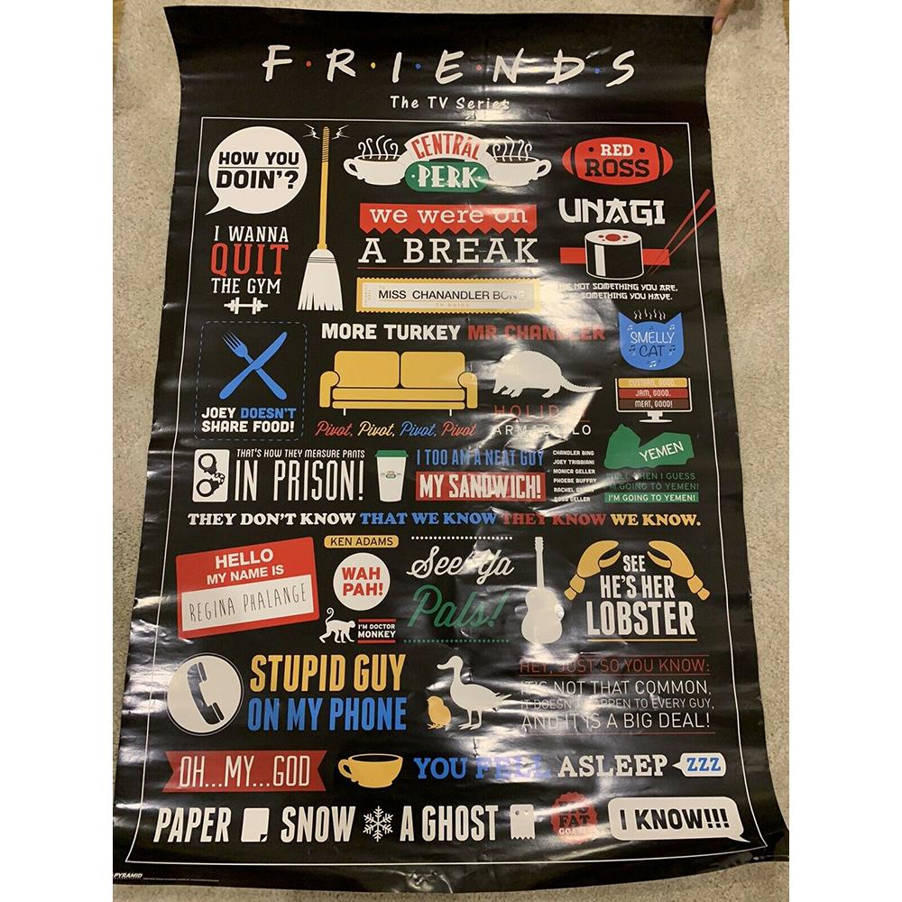 Friends Infographic Poster
