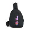 Anime Cartoon K-Pop Demon Hunters Printed Kawaii Chest Pack for Boy Girl Shoulder Bag Student Portable Crossbody Pouch Christmas Chest Bag Kid Gift