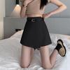Women's High-Waist A-Line Irregular Skirt Shorts - 2025 Spring/Autumn Trend
