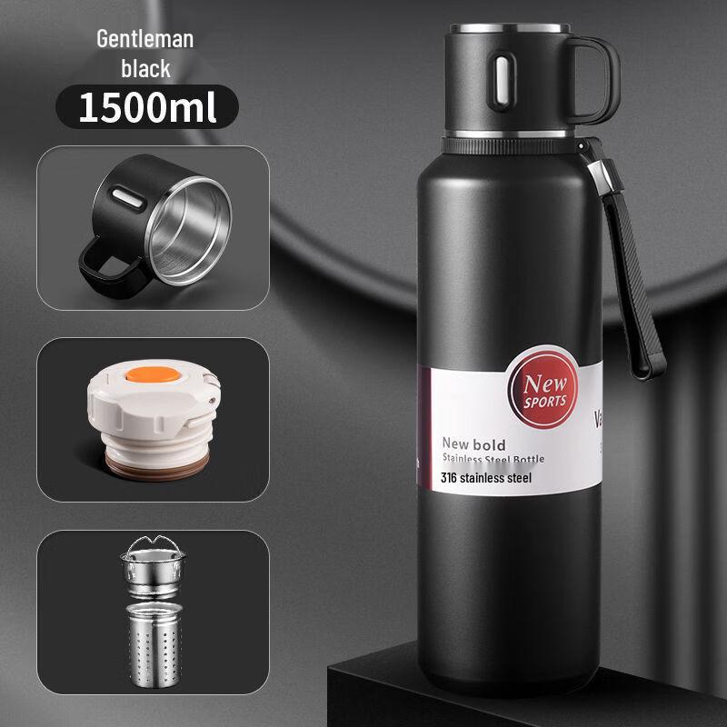 Xihe 316 Stainless Steel Thermal Stewing Mug