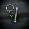 Hip Hop Guitar Key Chain Cool Musical Instrument Keychain Sweet Guitar Keyring  Car Key Ornament