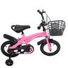 Bicicleta para Niños Pequeños 12 Pulgadas Color Rosa Altura Ajustable del Asiento y del Manillar 3 10 Años Bicicleta de Entrenamiento para Niños para Exterior