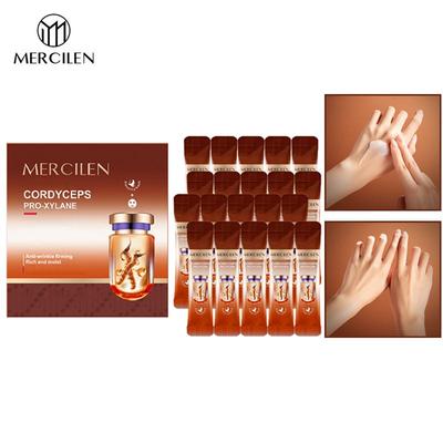 20 STK Cordyceps Bose Yin Doppelte Anti-Aging-Schlafmaske, feuchtigkeitsspendend, straffend, Anti-Falten-Anwendung, Gefriermaske für den zweiten Wurf