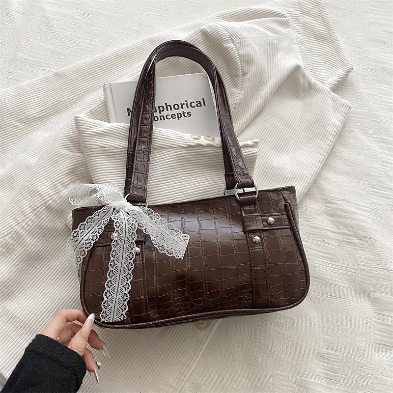 Underarm Bag - Sweet, Cool, Lady-like, Fashionable, Niche Small-sized Shoulder Bag with Large Capacity