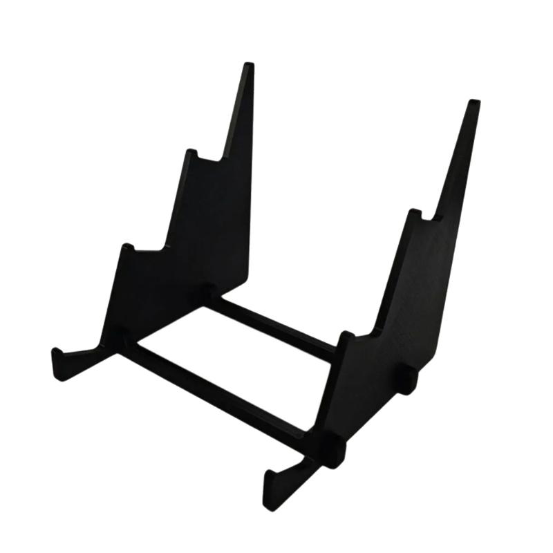 

MultiLayer Computer And Notebook Display Rack 3Tier Keyboard Stand For Efficient Workspaces Management In Office Or Home чорний