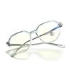 Transparent Large-Frame Glasses Women'S College Frame Mirror Plain Mirror Can Do Myopia