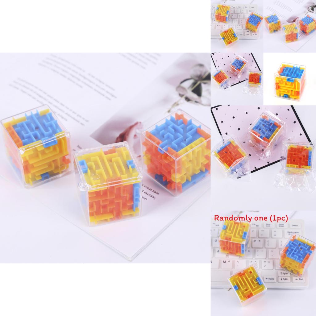 Childrens 3d Cube Maze Toy With Plastic Construction For Brain Development And Gift Use