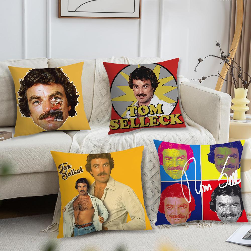 Tom Selleck Magnum cushion cover Decoration Room Shop Car Best Home Office Coffee Pillow Sofa Printing Nordic Simplicity Hit