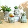Nordic Succulent Goddess Resin Flower Pot Ornament