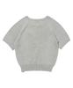 ROIDESROIS Light Touch Short Sleeve Knit (Gray)