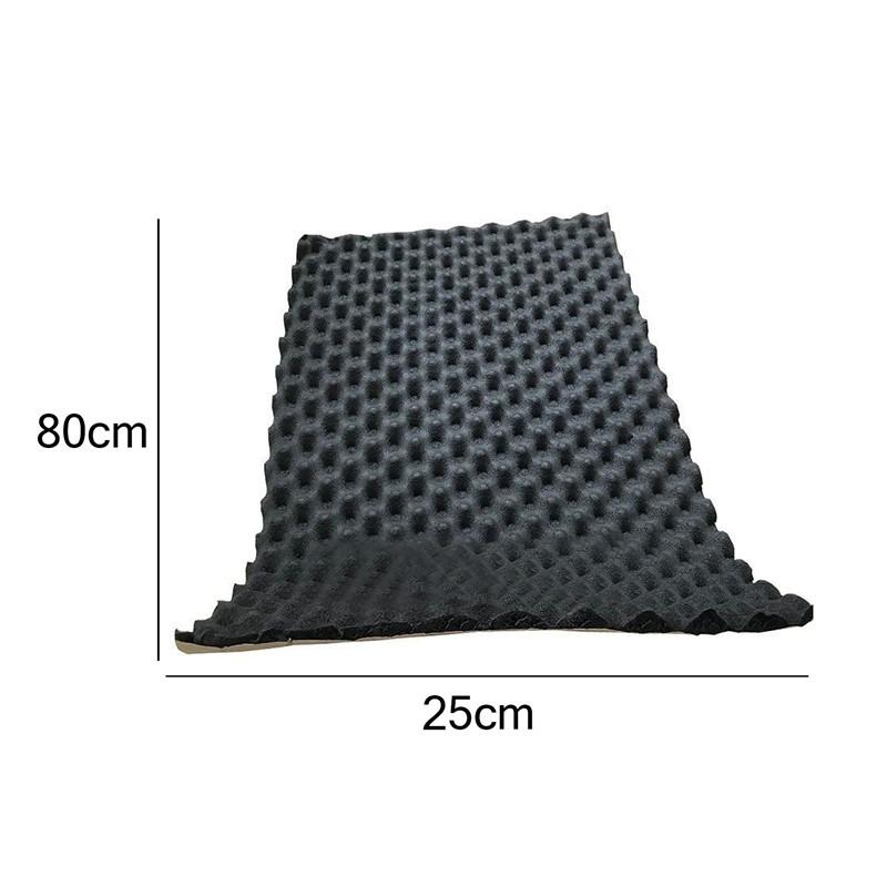 Assorbimento acustico Onda di cotone Automobile Autoadesivo Isolamento acustico Cotone Rivestimento intero veicolo Piastra foglia Porta Strumento di denoise