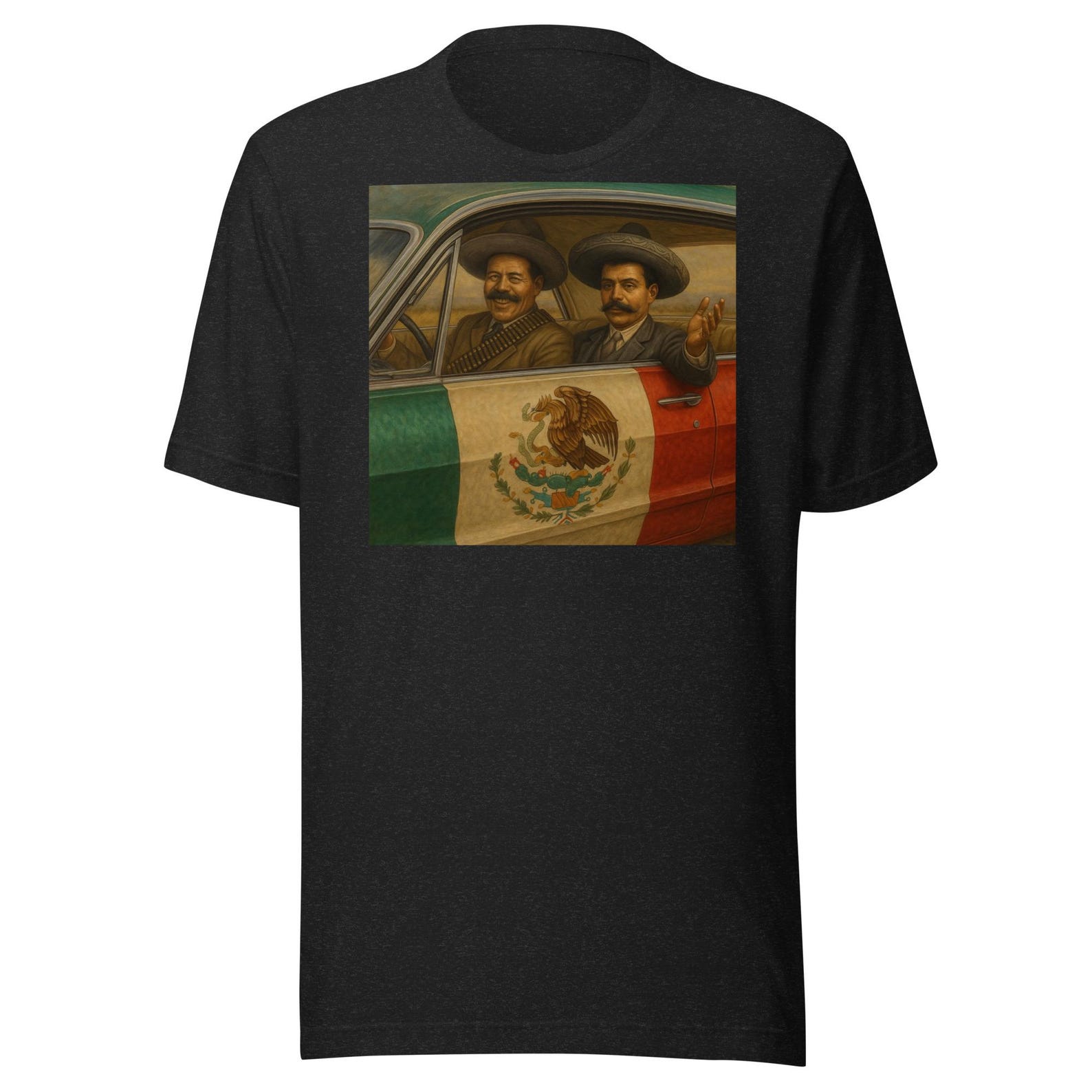 Zapata Villa Mexican Lowrider Unisex t-shirt S