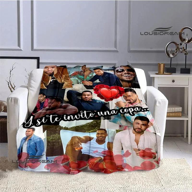 Latin singer Romeo Santos blankets Flannel Warm blanket soft and comfortable blanket picnic blankets bed linings birthday gift