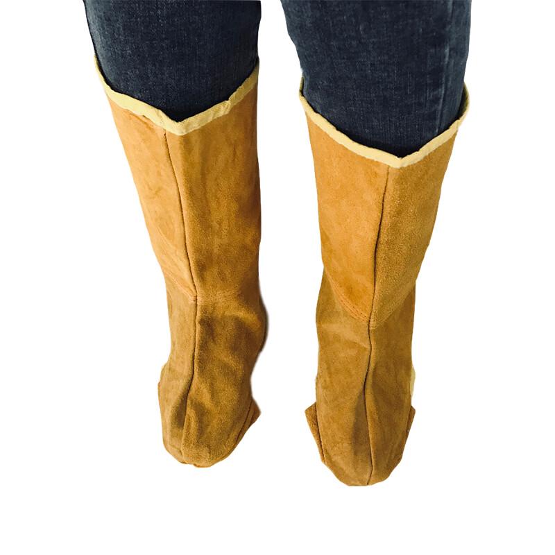 LABORS Cowhide Welder Foot & Leg Protectors