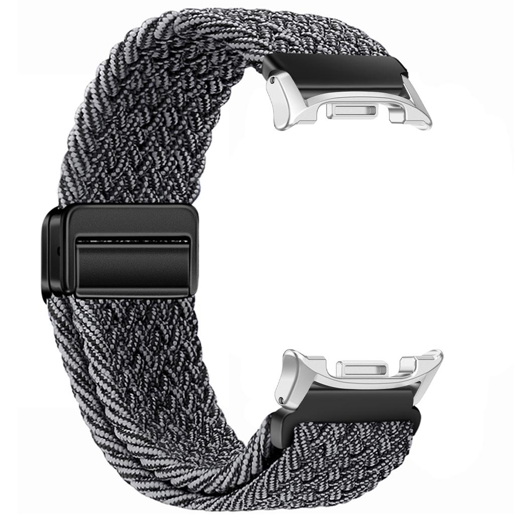 Braided Nylon Band for Samsung Galaxy Watch 8/8 Classic 46mm Magnetic Buckle for Galaxy Ultra 2025/7 47mm Colorful Sport Strap